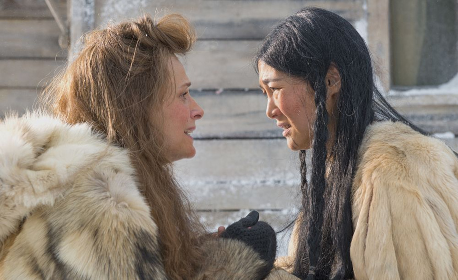 Juliette Binoche y Rinko Kikuchi en Nadie quiere la Noche