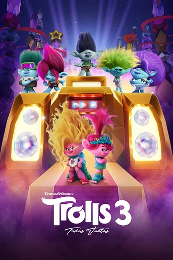 Poster de Trolls 3: Todos Juntos