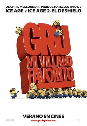 Poster de Gru. Mi Villano Favorito