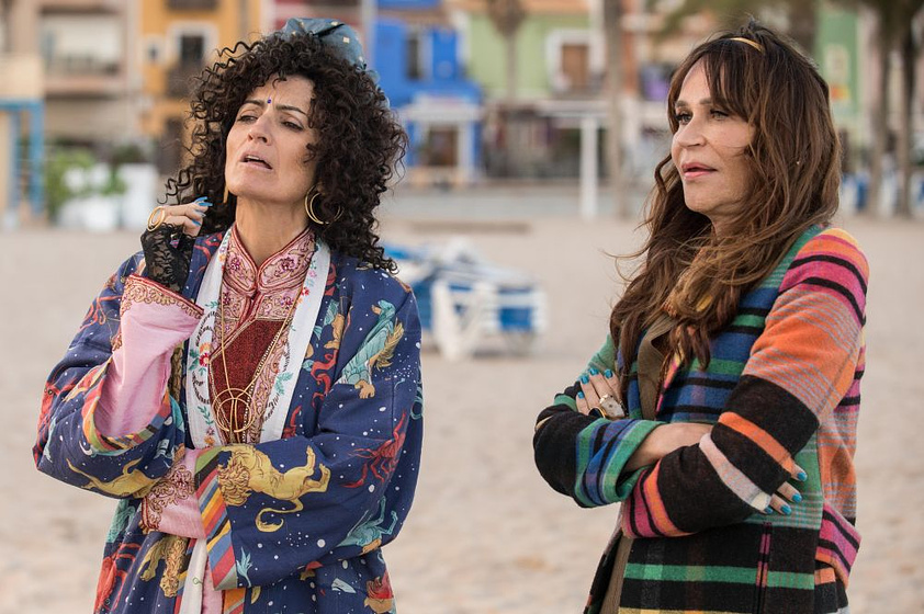 Antonia San Juan y Silvia Abril en Mañana es hoy