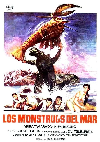 Poster de Los Monstruos del Mar