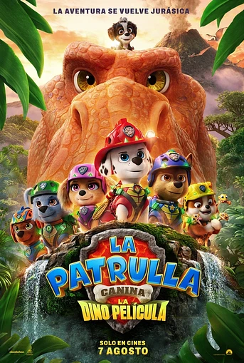 Poster de La Patrulla Canina. La Dino Película