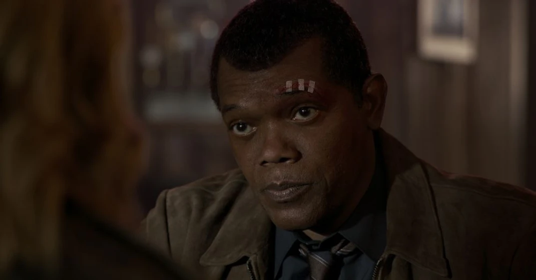Samuel L. Jackson en capitana-marvel