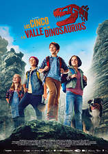 poster of movie Los Cinco y el valle de los dinosaurios