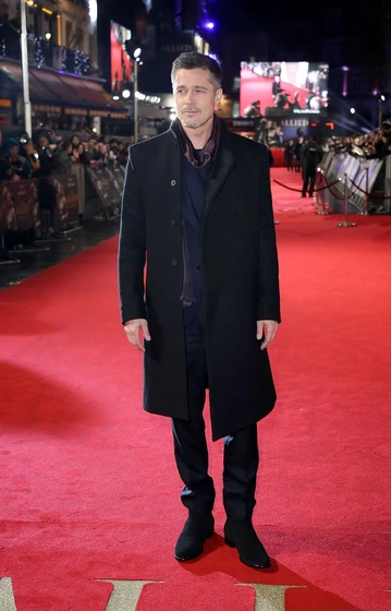 Brad Pitt en aliados (Premiere en Londres. Noviembre 2016)