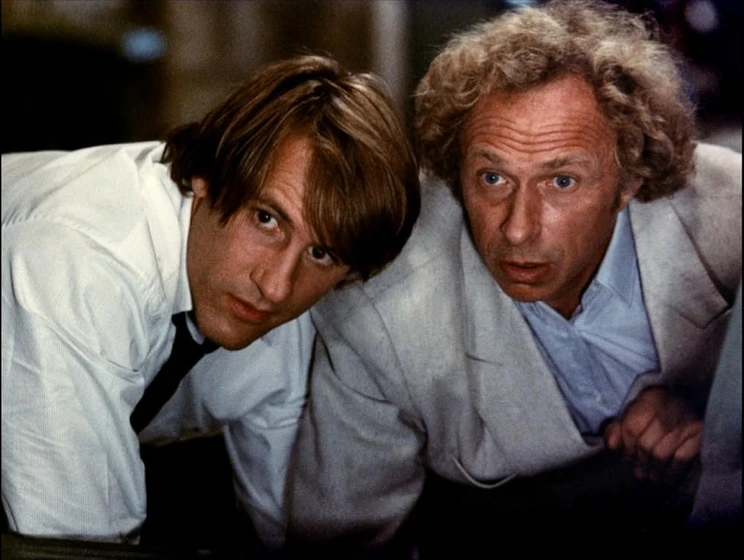 Gerard Depardieu y Pierre Richard en compadres-1983