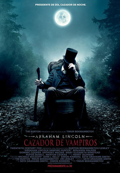 Imagen de Abraham Lincoln: Cazador de vampiros (Cartel teaser)