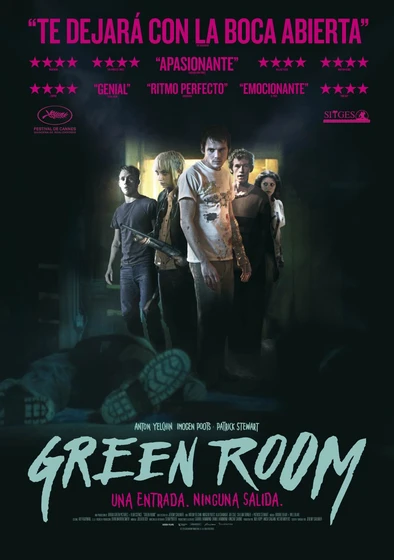 Imagen de green-room (Cartel español)