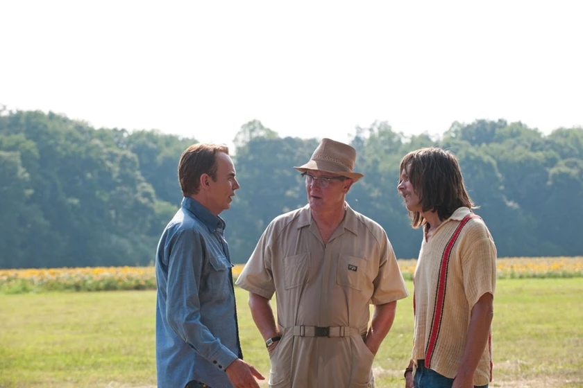 Kevin Bacon, Robert Patrick y Billy Bob Thornton en jayne-mansfield-s-car