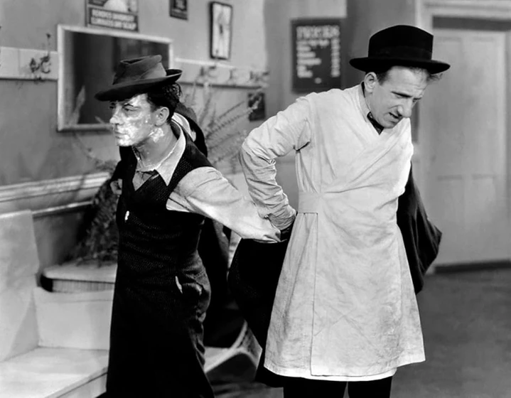Buster Keaton y Jimmy Durante en queremos-cerveza
