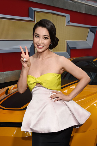 Bingbing Li en Transformers: La Era de la Extinción (Premiere en New York. Junio 2014)