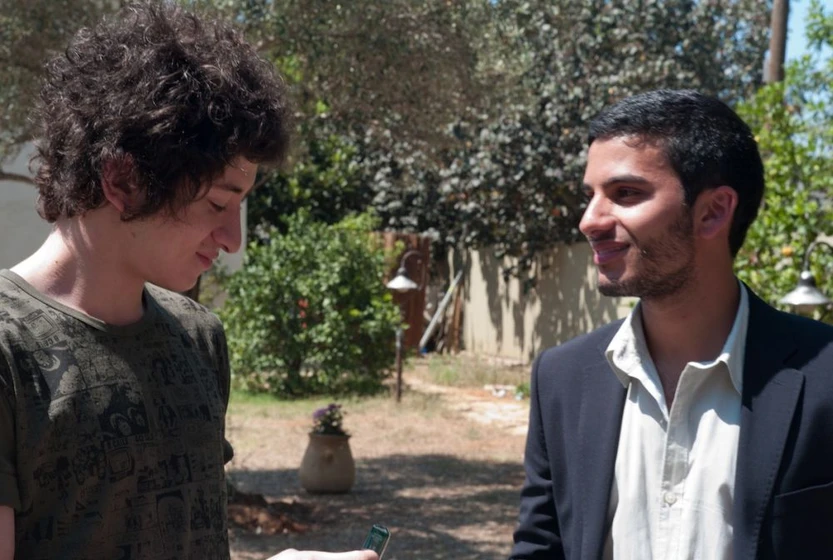Jules Sitruk y Mehdi Dehbi en el-hijo-del-otro