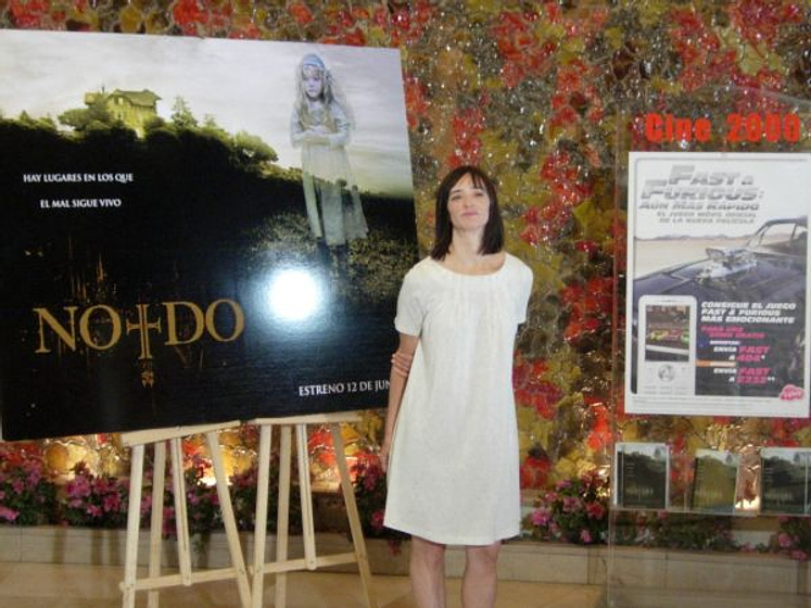 Ana Torrent en No-Do (Rueda de prensa. Junio 2009)