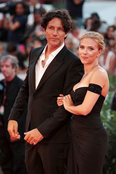 Scarlett Johansson y Jonathan Glazer en Under the Skin (Venecia. Septiembre 2013)
