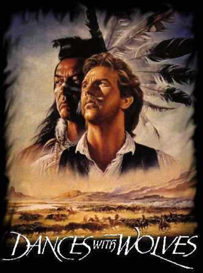 Imagen de bailando-con-lobos (Cartel)
