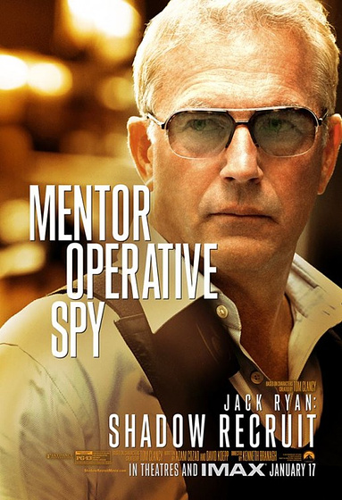 Kevin Costner en Jack Ryan: Operación Sombra (Teaser personajes)