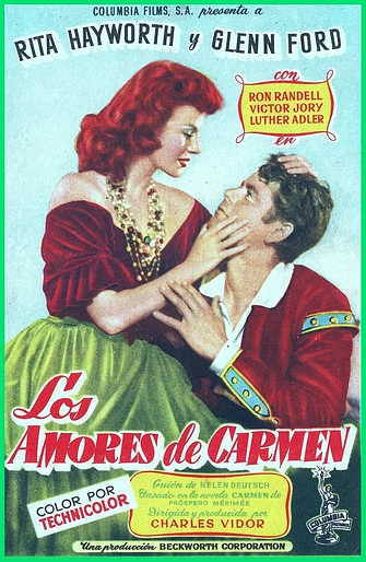 Poster de Los Amores de Carmen