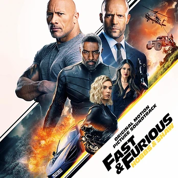 Carátula de la banda de sonido de Fast & Furious: Hobbs & Shaw
