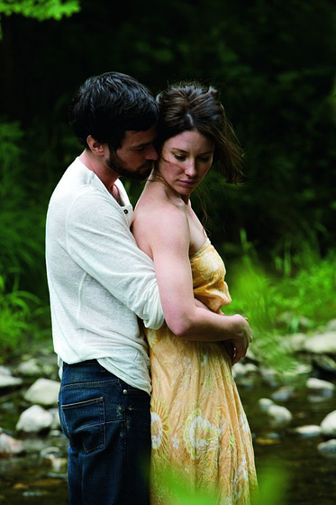 Romain Duris y Evangeline Lilly en Premonición