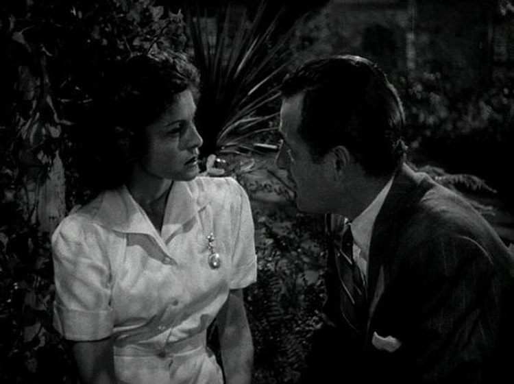 Frances Dee y Tom Conway en Yo anduve con un Zombie