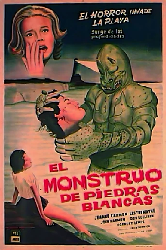 Poster de El Monstruo de Piedras Blancas