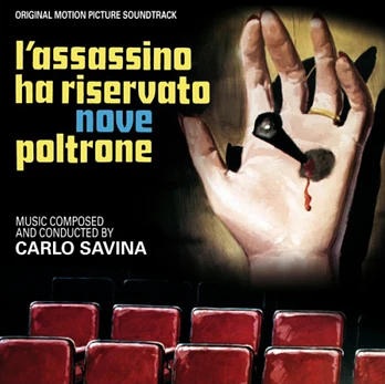 Carátula de la banda de sonido de El Asesino Ha Reservado Nueve Butacas