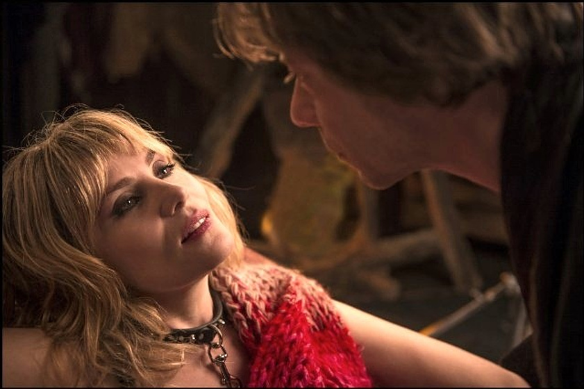 Emmanuelle Seigner y Mathieu Amalric en La Venus de las Pieles