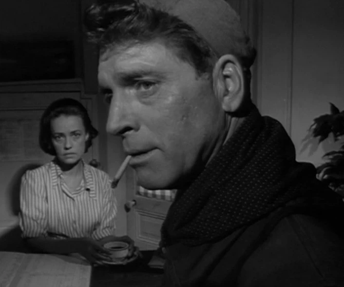 Burt Lancaster en el-tren