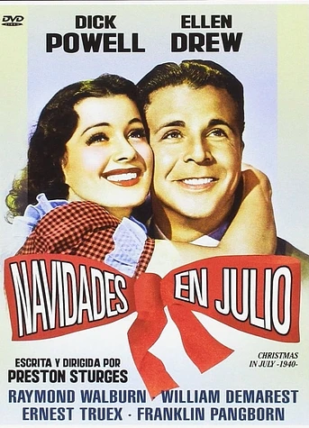 Poster de Navidades en Julio