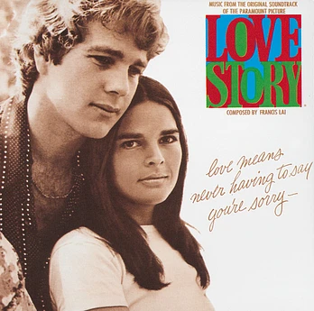 Carátula de la banda de sonido de Love Story