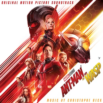 Carátula de la banda de sonido de Ant-Man y la Avispa