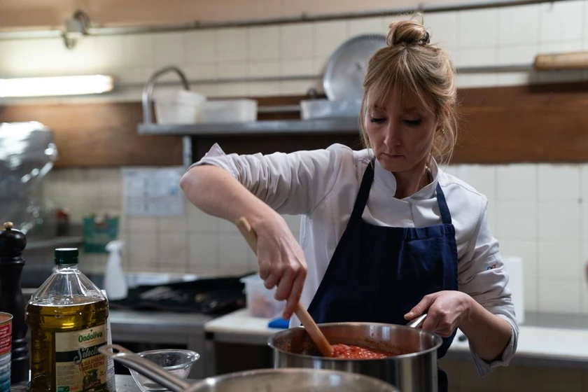 Audrey Lamy en la-brigada-de-la-cocina