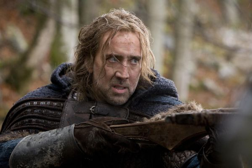 Nicolas Cage en En Tiempo de brujas