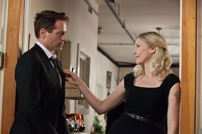 Robert Downey Jr. y Vera Farmiga en El Juez