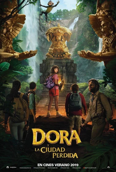 Imagen de dora-y-la-ciudad-perdida (Cartel teaser español)