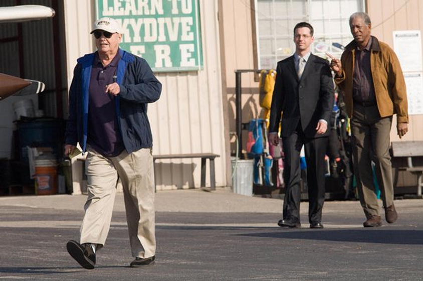Morgan Freeman, Jack Nicholson y Sean Hayes en Ahora o Nunca