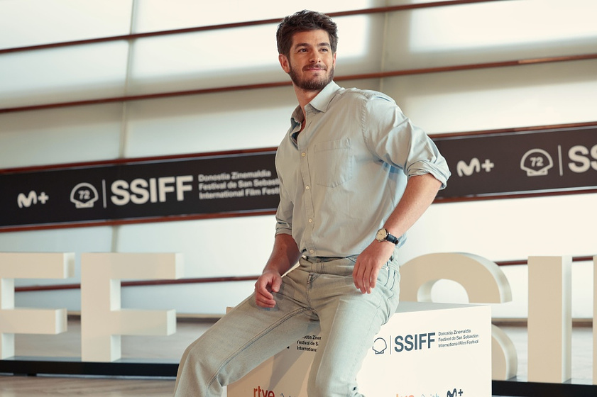 Andrew Garfield en Vivir el Momento (Festival de San Sebastián. Septiembre 2024)