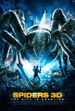 Spiders 3D poster