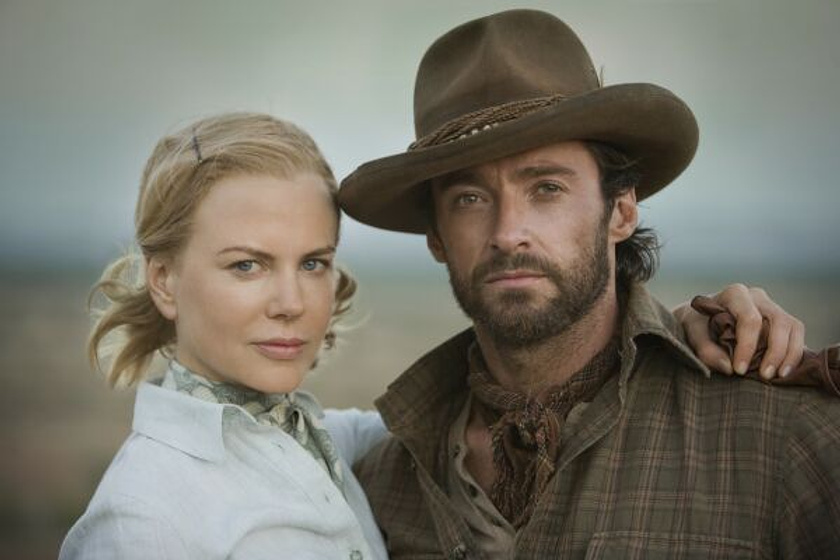 Nicole Kidman y Hugh Jackman en Australia