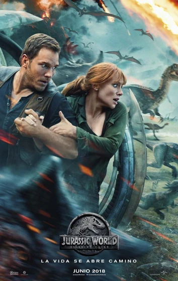 Imagen de jurassic-world-el-reino-caido (Cartel final español)
