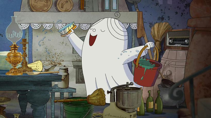 Imagen de Lilla spöket Laban spökar igen