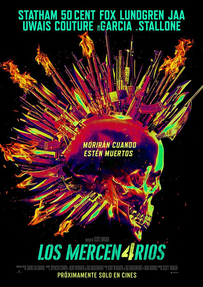 Imagen de Los Mercen4rios (Cartel español)