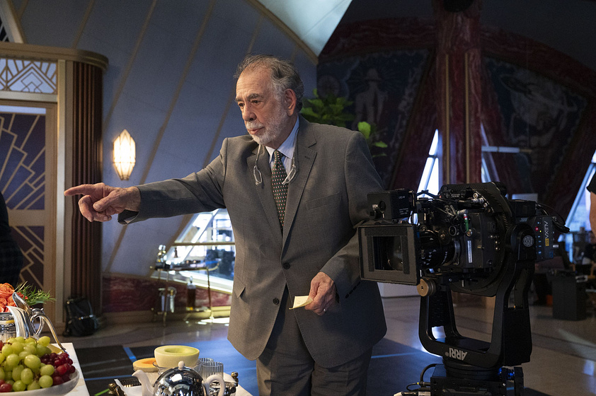 Francis Ford Coppola en Megalópolis (Rodaje)