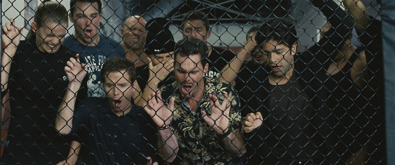 Kevin Connolly, Adrian Grenier, Kevin Dillon y Jaime Ferrar en El Séquito