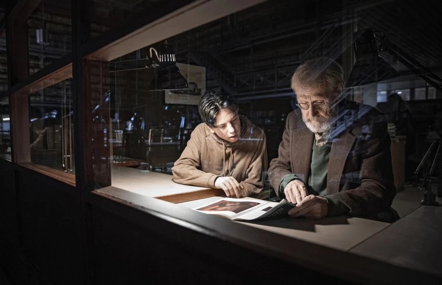 Heikki Nousiainen y Amos Brotherus en el-artista-anonimo