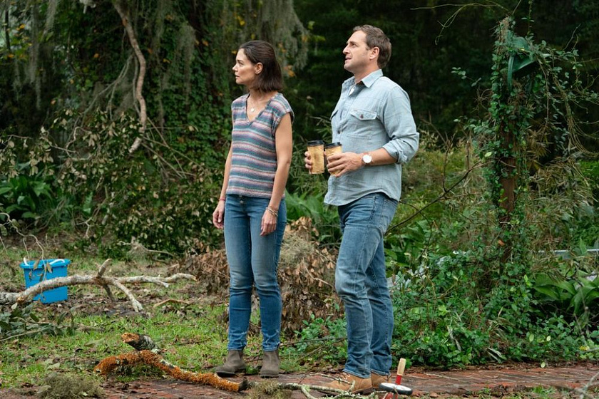 Katie Holmes y Josh Lucas en El Secreto