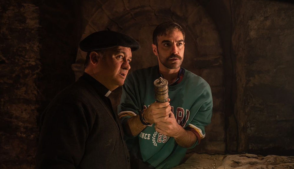 Secun de la Rosa y Jon Plazaola en La Pequeña Suiza
