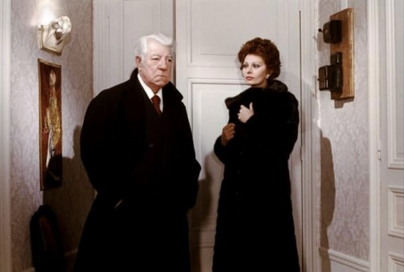 Sophia Loren y Jean Gabin en El Veredicto