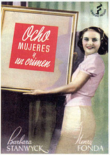 poster of movie 8 mujeres y un crimen