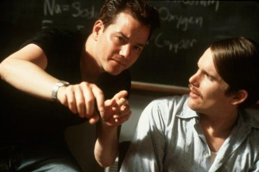 Ethan Hawke y Frank Whaley en joe-el-rey